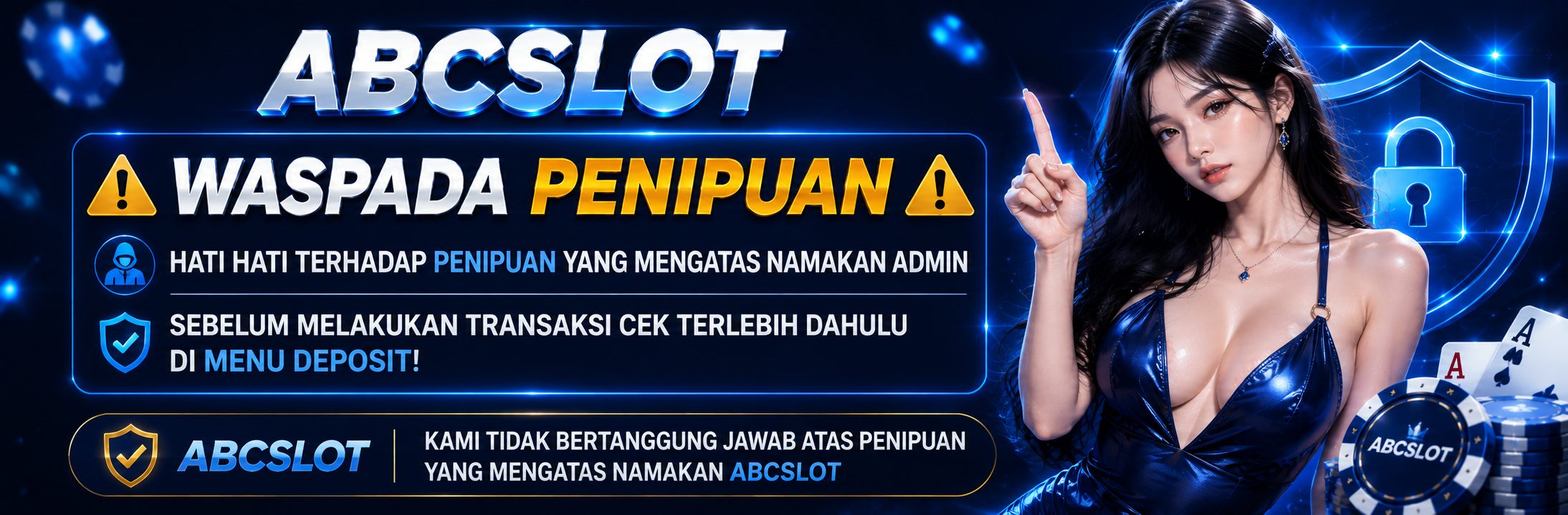 Waspada penipuan pastikan masuk di link resmi abcslot888